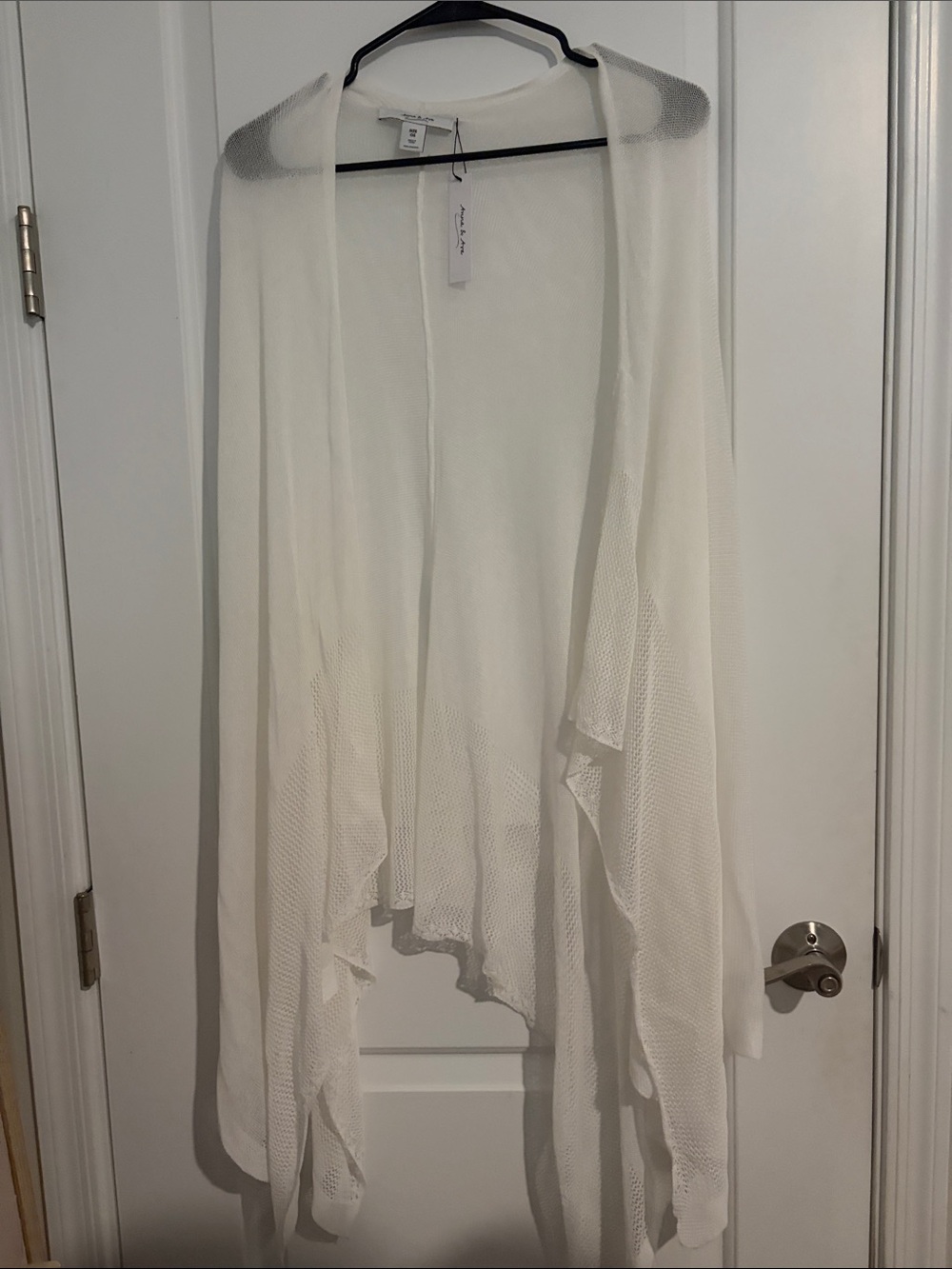 Anna & Ava Ivory Open Knit Cardigan